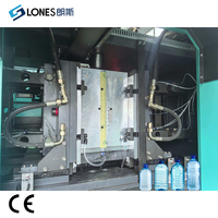 Machine de fabrication de bouteilles d'eau entièrement automatique à grand volume, prix direct usine, 20 litres, 2 cavités, contrôle PLC Mitsubishi