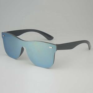 نظارات شمسية من قطعة واحدة بعدسات مخصصة من Feirong ذات مرآة ملونة بشعار مخصص للنساء والرجال نظارات شمسية عصرية للبيع بالجملة Oculos De Sol - Product Image 4