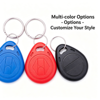 Porte-clés intelligent NFC programmable 13,56 MHz pour système d'entrée sécurisée