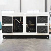 Groupe électrogène diesel silencieux Cummins 180 kVA avec ATS, démarrage automatique, 6 cylindres, triphasé, pour alimentation de secours des entrepôts frigorifiques et congélateurs