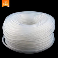 Tuyau flexible en silicone sur mesure, qualité alimentaire et médicale, transparent, pour pompe péristaltique, prix de gros
