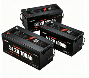 Batterie de chariot de golf électrique Enlzh LiFePO4 51.2V 105Ah, batterie lithium-ion 51.2 Volt 100Ah pour voiture de tourisme et chariot de golf - Product Image 3