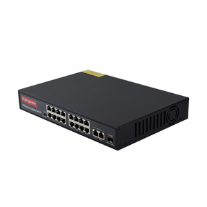 Switch de Fibra Óptica Gigabit de 19 Puertos Ling Shi, 16+3 Puertos, Fuente de Alimentación de 24V para Seguridad de Redes e Ingeniería de Edificios - Product Image 2