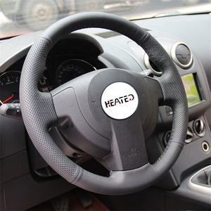 Housse de <span class=keywords><strong>volant</strong></span> sport en cuir pour Nissan <span class=keywords><strong>Qashqai</strong></span> X-Trail NV200 Serena Rogue Sentra 2007-2013 4 branches sur mesure - Product Image 6