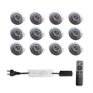 Spot lumineux à luminosité réglable, IP65, Installation facile, Downlight, 12 pièces/ensemble, 3w, 12V, éclairage extérieur/intérieur, véranda, pergolas - Product Image 6