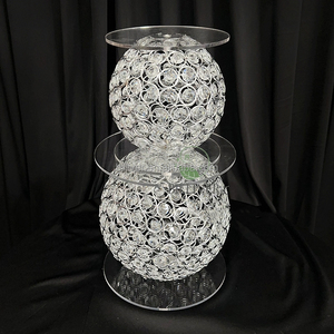 20cm/25cm/32cm Set Acrylic Cake Separator Cake Spacers Acrylic Cake Stand Set for Wedding Props Birthday Decoration Centerpiece - Product Image 3