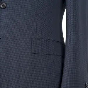 Costumes d'affaires pour hommes, coupe Slim de Style italien, bleu marine, <span class=keywords><strong>sur</strong></span> <span class=keywords><strong>mesure</strong></span>, de haute qualité - Product Image 2