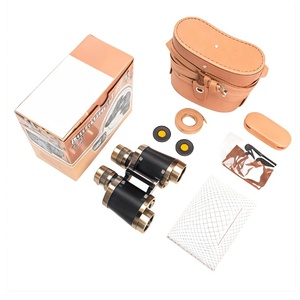 HD Optics Binoculars With Laser Rangefinder Function 8x30 Magnification For Mountain Observation Hunting <strong>Yellow</strong> Brass Color - Product Image 5