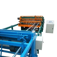 Machine à souder en treillis métallique 3 - 6 mm Fabricant de treillis métallique soudé par rouleau CNC automatique Machine de fabrication de filets en treillis métallique