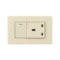 Interrupteur d'éclairage électrique standard américain 20A Double Usb 110-240V interrupteur de prise murale et prise
