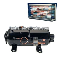 R404A horizontale 2.5 hp qhd-36k congélateur compresseur pour équipement de réfrigération commerciale