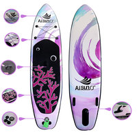 2023 nouveau design en gros wakeboard gonflable stand up paddle board sup doux planche de surf longboard sports nautiques