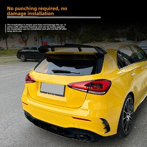 Alerones de Fibra de Carbono para Automóviles Clase A W177 A35 A45 AMG 2018+, Alerón Trasero Grande y Pequeño, Restauración, Diseño de Una Sola Pieza, Compatible con el Modelo - Product Image 4