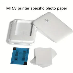 Imprimante photo thermique HPRT MT53 Mini ZINK sans encre, imprimante de poche portable pour autocollants, photos d'identité, <span class=keywords><strong>visa</strong></span>, LOMO - Product Image 2
