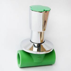 PNTEK Nueva válvula de parada de lujo PPR <span class=keywords><strong>Abrazadera</strong></span> de instalación de tuberías Virola Baja presión DIN Estándar 20 25 32MM - Product Image 5