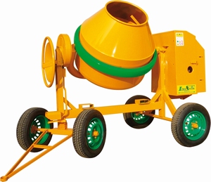 Mezclador de cemento de Lino sola, máquina grande de suministro de agua manual y de carga para construcción - Product Image 1
