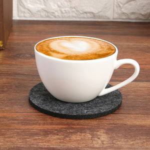 Sottobicchieri rotondi personalizzati per bevande <span class=keywords><strong>tavolo</strong></span> da pranzo cuscinetto di protezione resistente al calore tazza tè tè tazza calda tovaglietta - Product Image 6