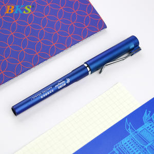 Bks Groothandel Promotionele Gel Pennen Aangepaste Kleur Plastic 0.5Mm Tip Zwarte Inkt Niet-Uitwisbaar Kantoor School Schrijfpennen 100 - Product Image 6