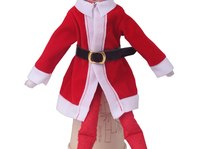 Nouveauté : Mini poupée elfe de Noël en peluche, vêtements de Père Noël pour la décoration de Noël