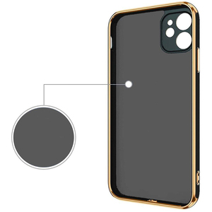 <span class=keywords><strong>Coque</strong></span> de téléphone portable souple de haute qualité, best-seller, anti-chute, électro-plaquée, avec anneau rotatif à 360 degrés, design 3D, support - Product Image 1