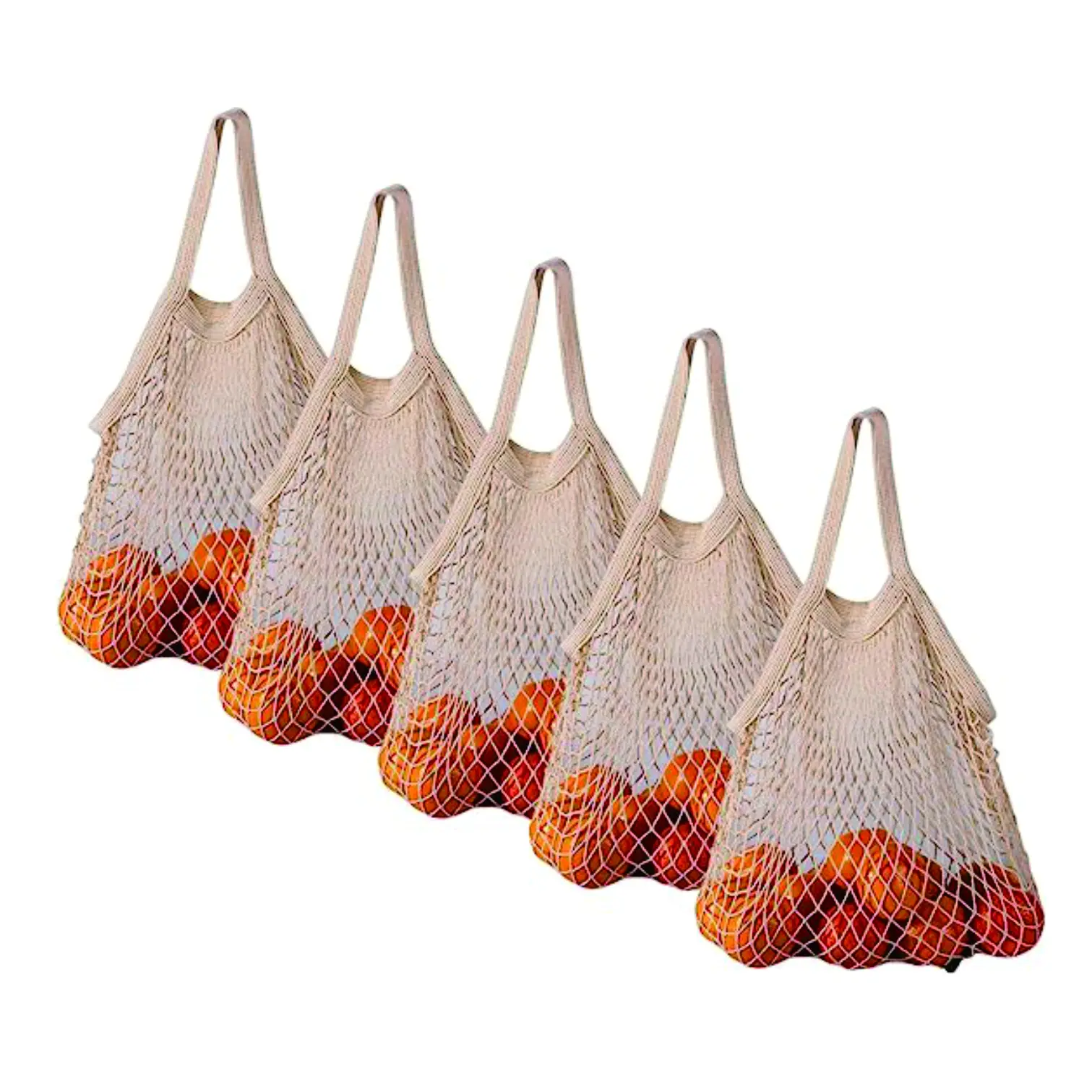 Cotton Net Shopping Tote Ökologie Markt String Bag Organizer