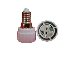 Adaptateur de douille de lampe de style vis E10/E12/E14 G9/MR16/E27 certifié CE/ROHS pour ampoules LED Corn 250V, utilisation intérieure/extérieure