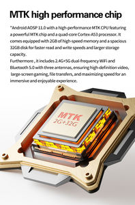 Proyector de vídeo de cine 3D de 550 lúmenes Ansi, <span class=keywords><strong>Full</strong></span> <span class=keywords><strong>HD</strong></span>, 4K, cine en casa, TV láser, lente DLP portátil de tiro ultracorto - Product Image 5