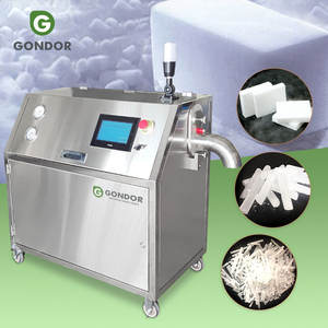 Máquina Comercial Manual de Pequeña Escala para Fabricar CO2 Sólido, Mini Peletizadora, Máquina para Hacer Bloques de Hielo Seco en Cubos - Product Image 1