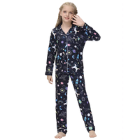 Ensemble de pyjama personnalisé avec logo pour bébés filles, vêtements de nuit respirants à manches longues 2 pièces, ensemble de pyjama pour tout-petits