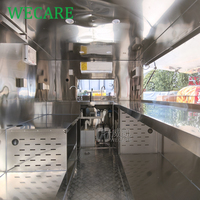 Wecare Chine - Petite cuisine mobile extérieure rapide, chariot à glaces, camion de restauration entièrement équipé pour la restauration, camion de pizza, remorque alimentaire