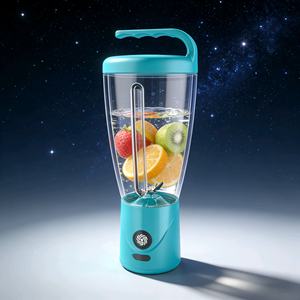 Licuadora Portátil Compacta de 1000 ml, Vaso Mezclador Recargable Libre de BPA, Mezcladora de Frutas Personal para Gimnasio, Aire Libre, Camping y Uso Diario - Product Image 1