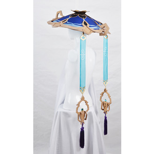 Disfraz de Cosplay de Genshin Impact, Wanderer, <span class=keywords><strong>Kunikuzushi</strong></span>, Uniforme, Peluca, Disfraces de Anime para Halloween, Mujeres, Juego, Fatui, Scaramouche, Balladeer - Product Image 3