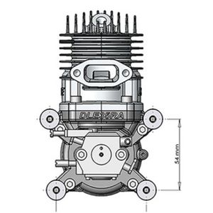 <span class=keywords><strong>Moteur</strong></span> à essence DLE30 pour modèles réduits d'avions, monocylindre, deux temps, échappement latéral, refroidissement par air naturel, démarrage manuel, cylindrée 30 cm³ DI - Product Image 4