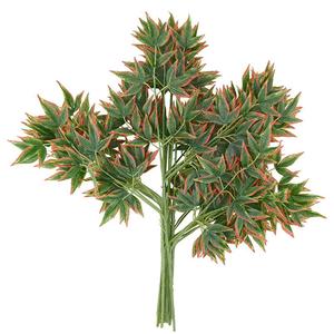 Feuilles artificielles de Chine, plantes bonsaï suspendues artificielles, colorées, presque naturelles, pour jardins et serres, vente de feuilles de bonsaï artificielles - Product Image 4
