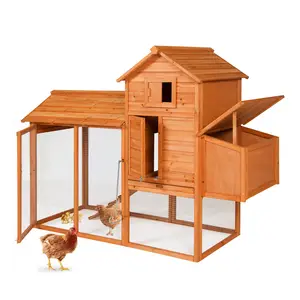 Multi Level Hen House 80in Holz Hühnerstall für Vögel