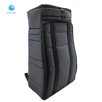 Sac à dos de ski unisexe grande capacité avec fermeture éclair, doublure en polyester imperméable, avec sac pour raquettes à neige, LOGO personnalisable