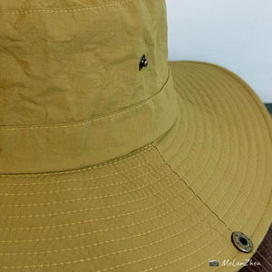 Mùa Hè Thêu Logo Mặt Trời Phụ Nữ Và Nam Giới Câu Cá UPF 50 + UV Bảo Vệ Lớn Rộng Brim Nhanh Chóng Khô Xô Hat - Product Image 3