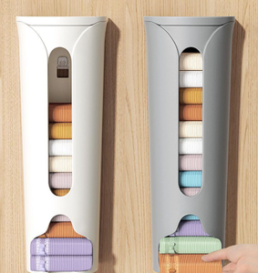 GREENSIDE Boîte de rangement moderne en plastique pour sous-vêtements et chaussettes <span class=keywords><strong>Organisateur</strong></span> de vêtements multifonctionnel trois en un sans poinçon - Product Image 6