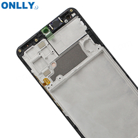 Handy-Ersatzteile Incel TFT OLED A325 Touchscreen mit Fingerabdruck-Rahmen A32 4G LCD-Display für Samsung