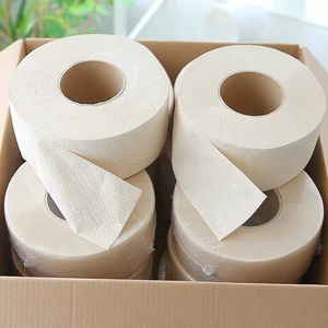 กระดาษชำระแบบใช้แล้วทิ้งได้ ผลิตจากเยื่อไผ่ธรรมชาติ 2 ชั้น สีธรรมชาติ เป็นมิตรกับสิ่งแวดล้อม สำหรับห้องน้ำ บ้าน และโรงแรม - Product Image 2
