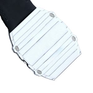 Montre sportive mécanique de tennis la plus vendue, cadran ajouré, boîtier en fibre de carbone blanche, bracelet en nylon respirant, montre sportive pour homme - Product Image 2