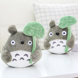 Poupée <span class=keywords><strong>Totoro</strong></span> mignonne de style japonais populaire transfrontalier avec oreiller <span class=keywords><strong>Totoro</strong></span> <span class=keywords><strong>feuille</strong></span> de lotus, jouet en peluche, petit pendentif, vente en gros en stock - Product Image 3