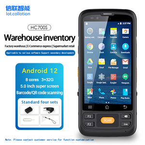 HC700S andr 12 OEM متين p3 + 32G IP65 محطة جمع البيانات المتنقلة NFC 1D 2D ماسح الباركود andoid 12 PDA - Product Image 6