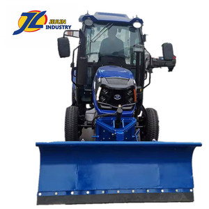 Tractor <span class=keywords><strong>de</strong></span> rueda agrícola chino 35HP 40HP 50HP 60HP con hoja <span class=keywords><strong>de</strong></span> nieve delantera Tractor <span class=keywords><strong>de</strong></span> arado <span class=keywords><strong>de</strong></span> nieve delantero Tractor Bull Dozer a la venta - Product Image 4