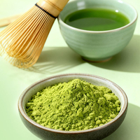 Poudre de thé vert Matcha en vrac, certifiée Halal, service de personnalisation du logo, qualité cérémoniale, en sachet