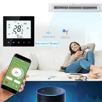 Écran tactile programmable pour thermostat intelligent, contrôleur de température, affichage LCD, plastique, OEM/ODM pour usage intérieur