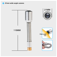 Caméra flexible d'endoscope d'inspection de canalisation d'égout de rotation de 360 degrés