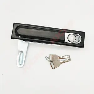 DL818-1S Electric Cabinet Panel Lock With Swing Handle Cam Latch Plane Lock Electrical Cabinet