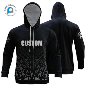 Puro commercio all'ingrosso logo personalizzato di alta qualità sublimazione in pile in bianco felpa con cappuccio Oversize Plus Size <span class=keywords><strong>felpe</strong></span> con cappuccio da <span class=keywords><strong>uomo</strong></span> - Product Image 6