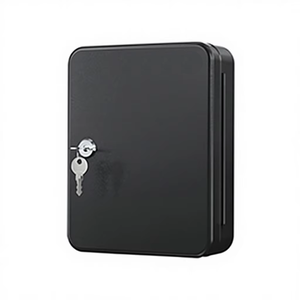 Boîte à clés murale sécurisée en aluminium noir pour la maison, le bureau, l'usine, les garages et l'extérieur - Product Image 5